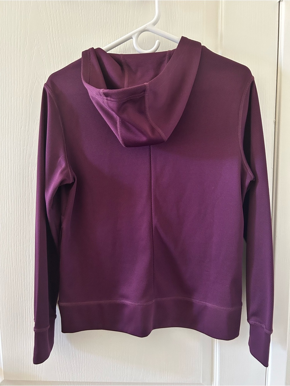 New Balance Purple Lightweight Athletic Zip Up Hoodie Small - Picture 3 of 7